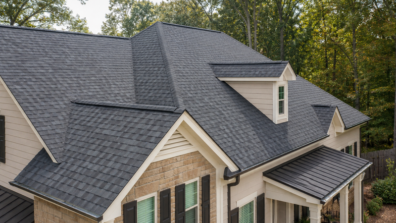 Quality completed residential roof installation in Atlanta, GA